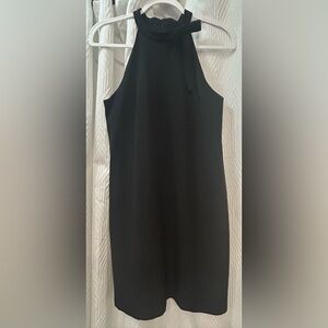 Maggy London Black Halter Mini Dress